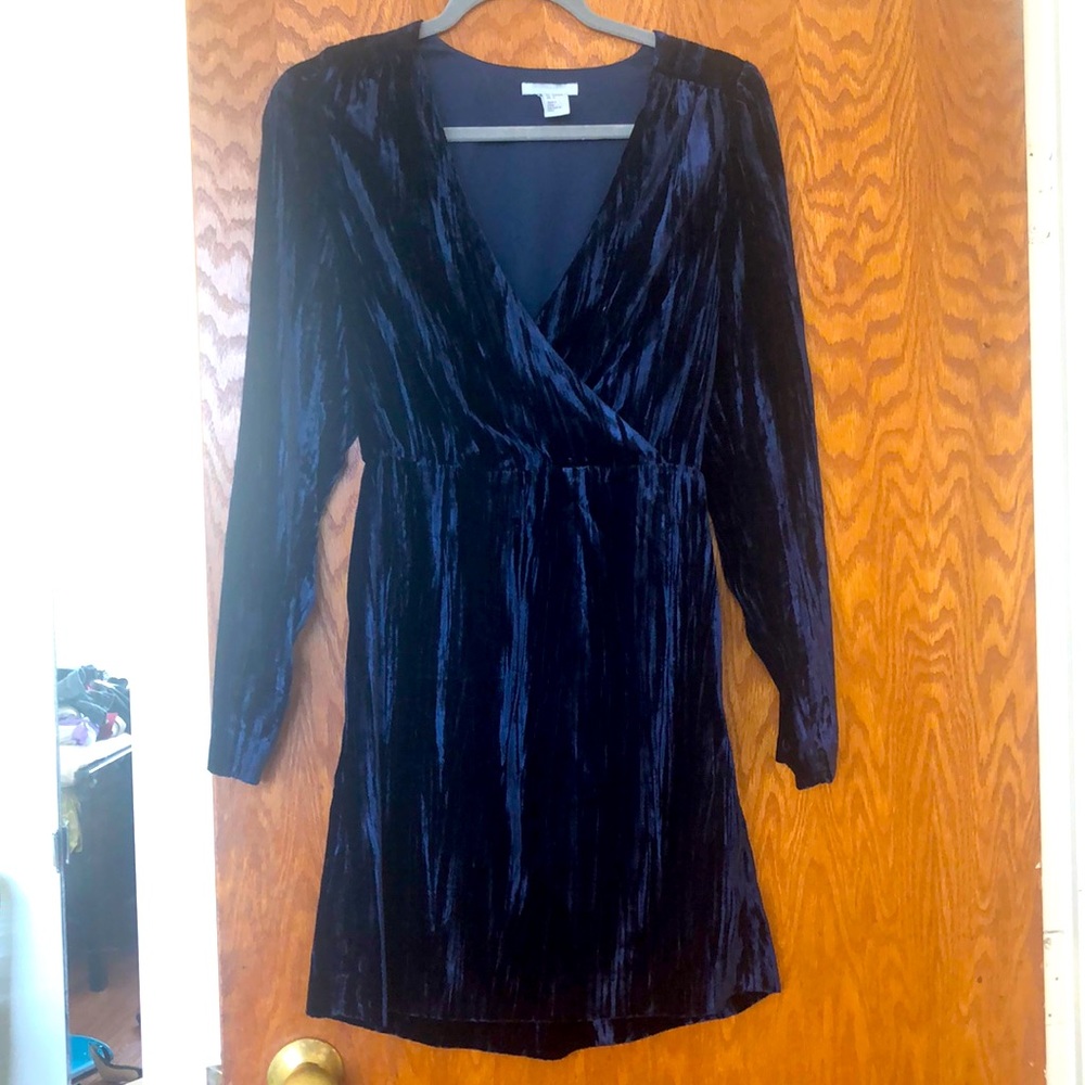 Velour dress